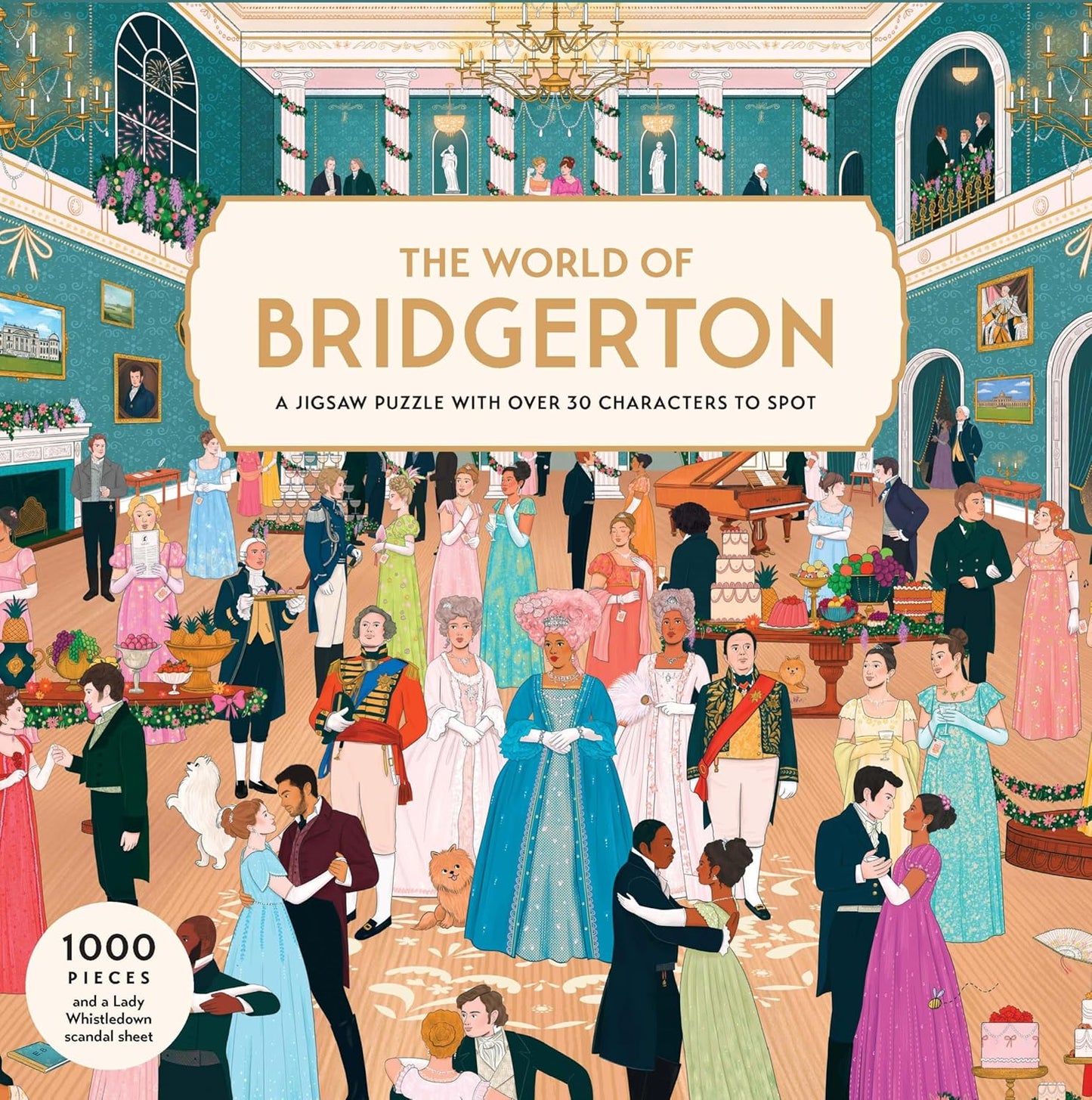 The World of Bridgerton 1000 Piece Jigsaw Puzzle (Jigsaw)