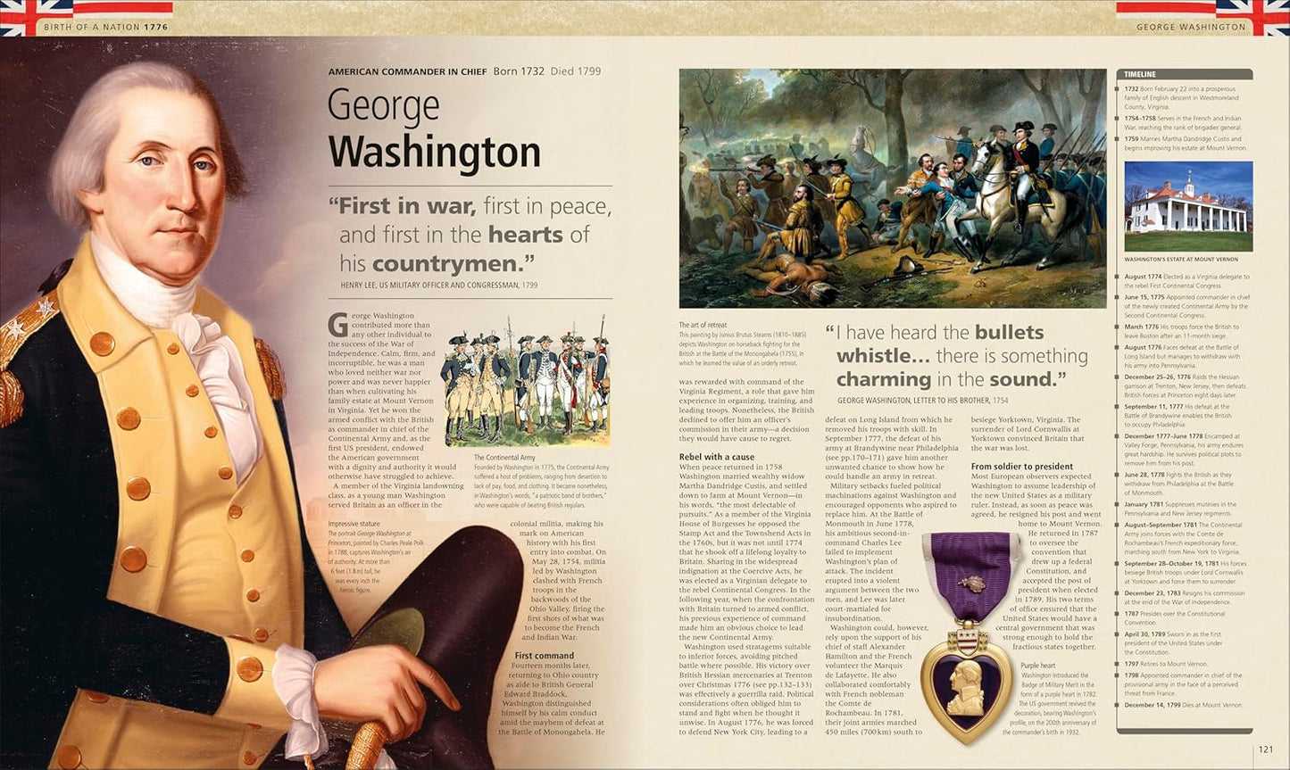 The American Revolution: A Visual History (Hardback)