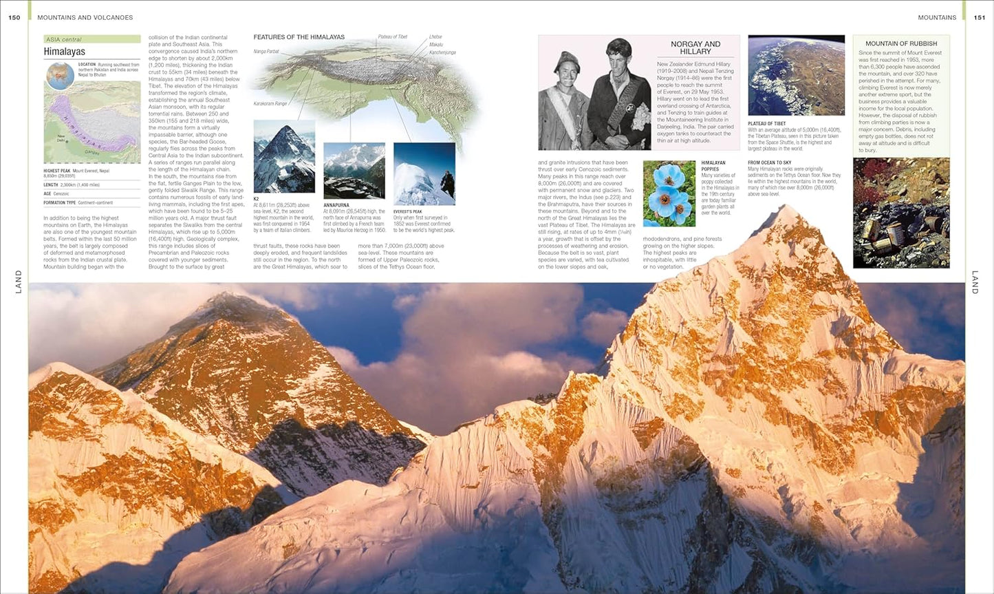 Earth: The Definitive Visual Guide - DK Definitive Visual Encyclopedias (Hardback)