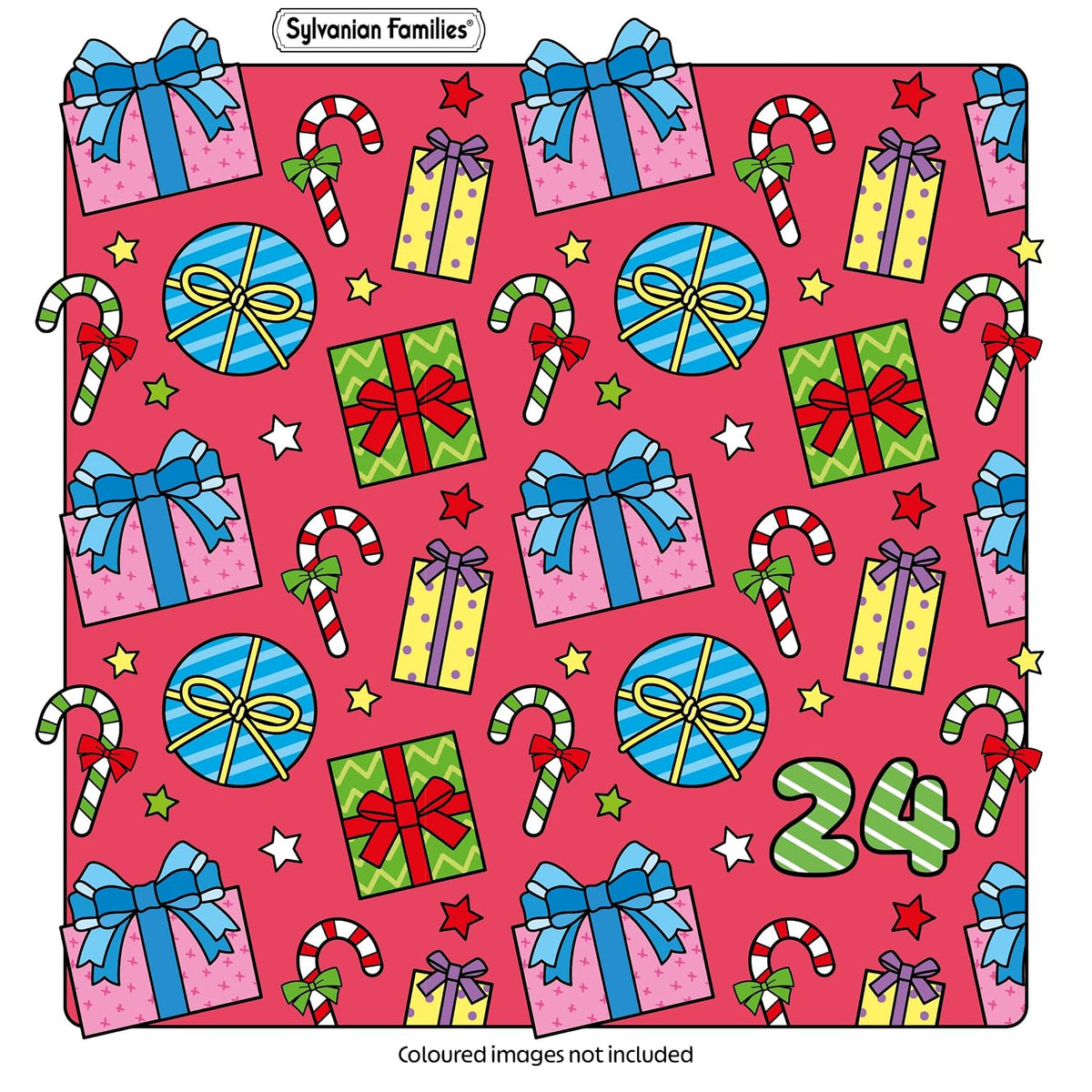 Sylvanian Families Cosy Christmas: Adorable Advent Calendar Colouring - Sylvanian Families