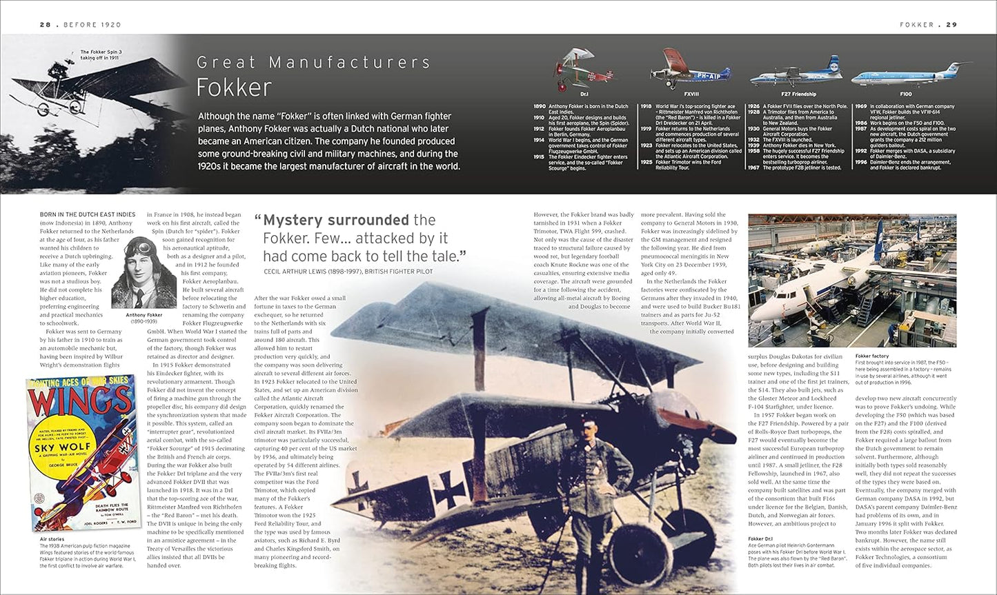 The Aircraft Book: The Definitive Visual History - DK Definitive Transport Guides (Hardback)