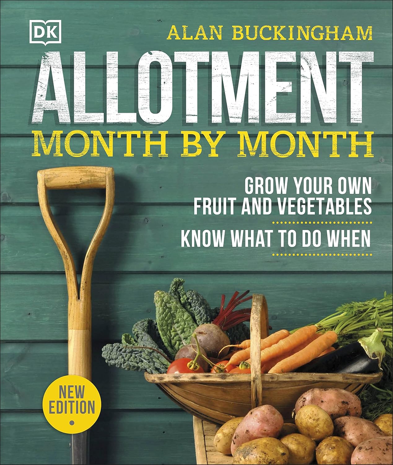Allotment Month By Month: Grow your Own Fruit and Vegetables, Know What to do When (Hardback)