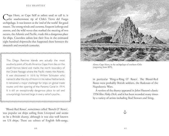 Sea Shanties: The Lyrics and History of Sailor Songs (Hardback)