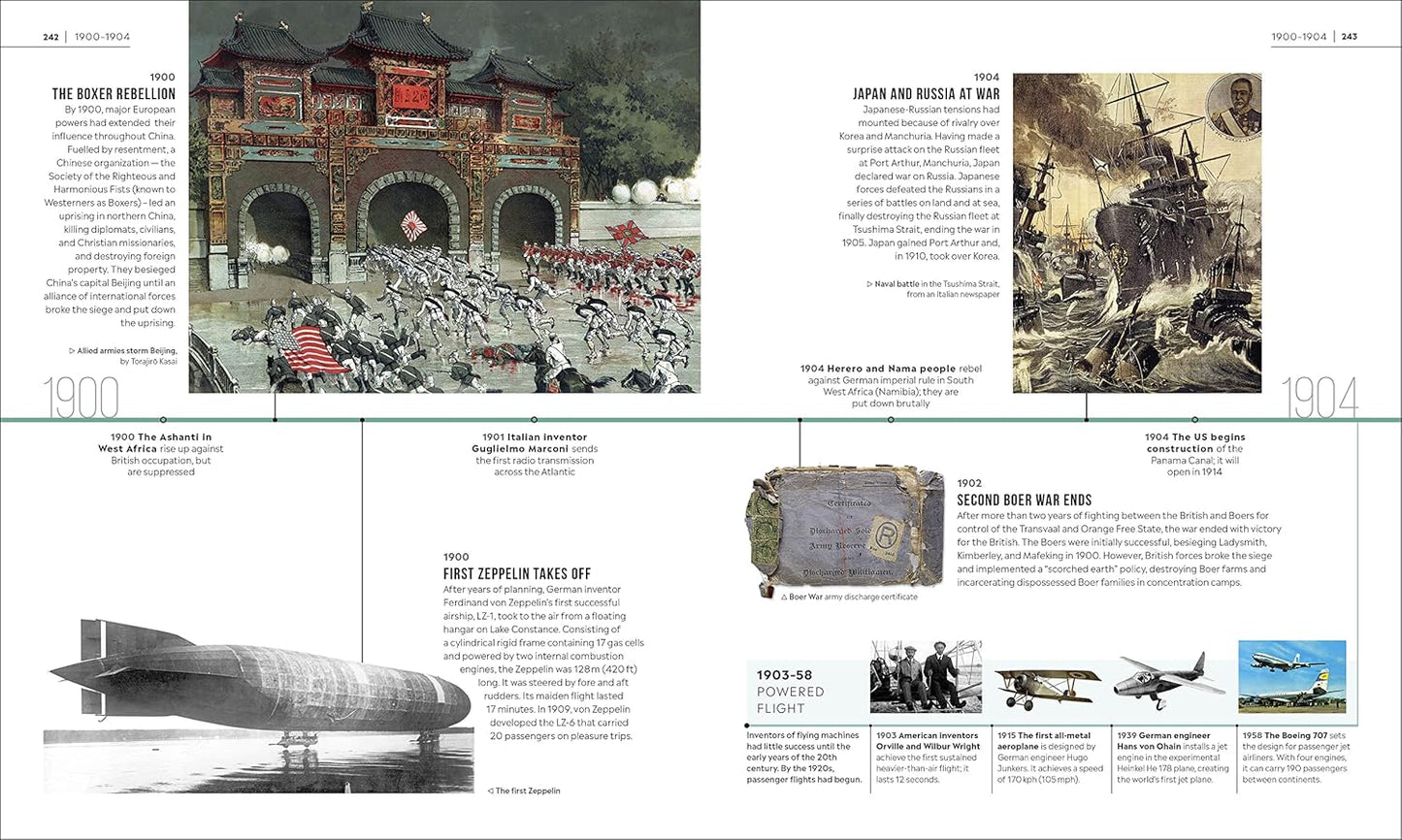 Timelines of World History - DK Timelines (Hardback)