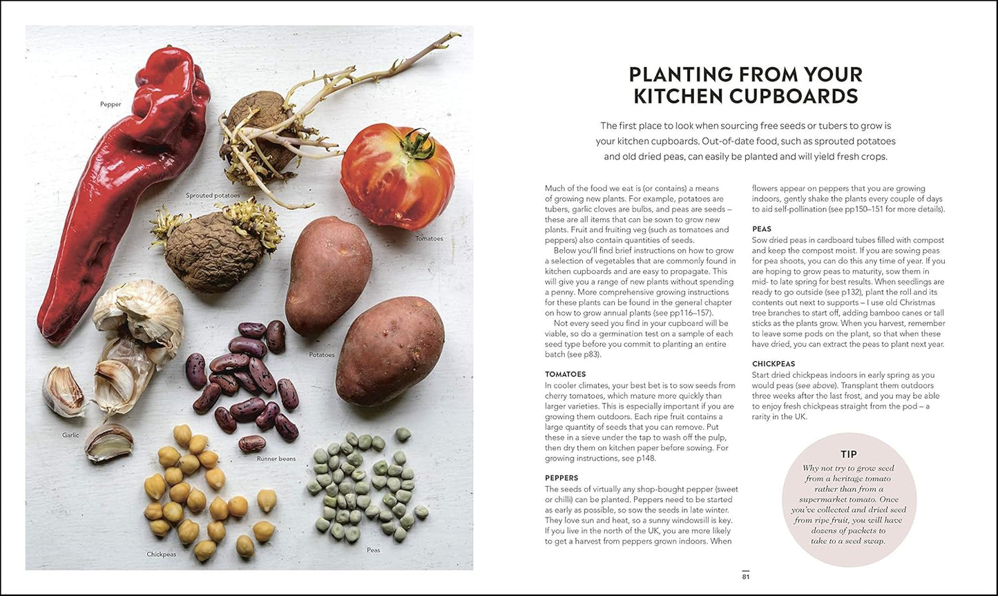 Grow Food for Free: The easy, sustainable, zero-cost way to a plentiful harvest (Hardback)