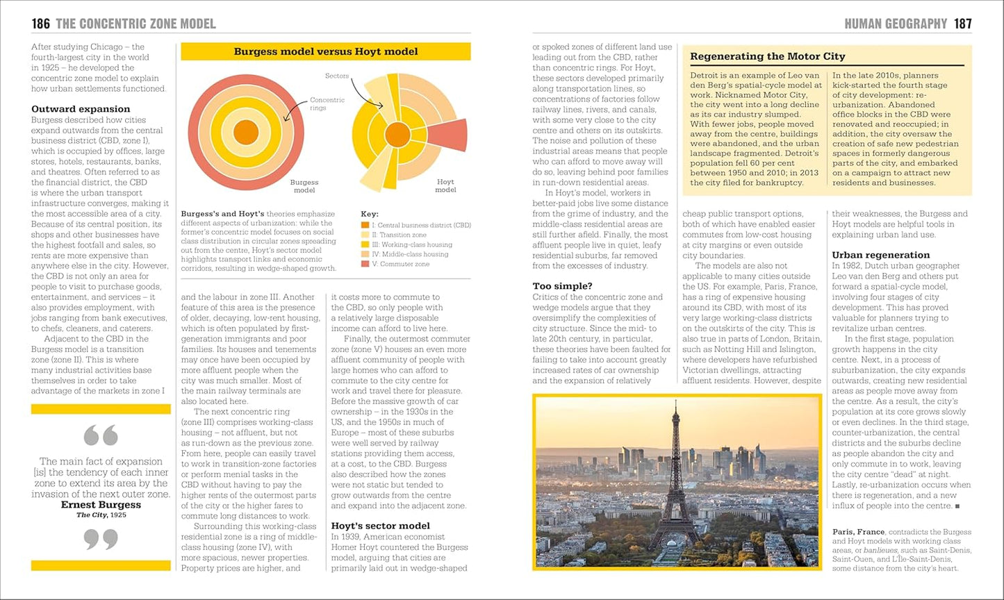 The Geography Book: Big Ideas Simply Explained - DK Big Ideas (Hardback)