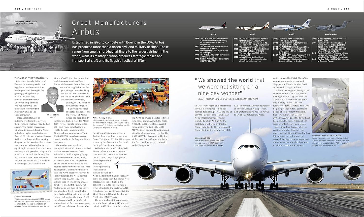 The Aircraft Book: The Definitive Visual History - DK Definitive Transport Guides (Hardback)