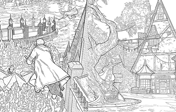 Hogwarts Legacy: The Official Coloring Book: Color Your Legacy (Harry Potter) Paperback