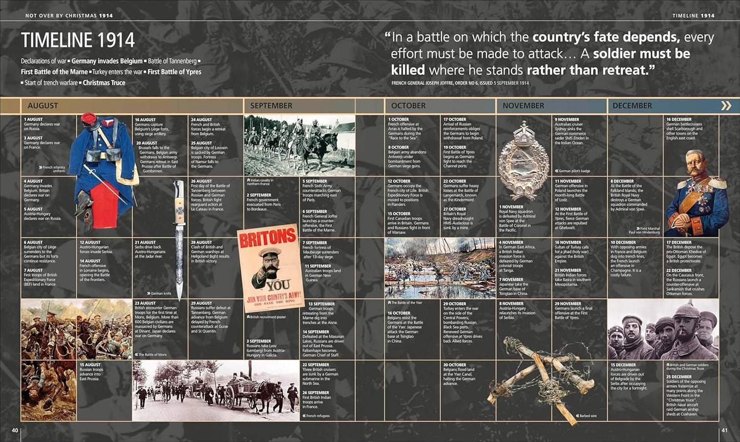 World War I: The Definitive Visual History - DK Definitive Visual Histories (Hardback)