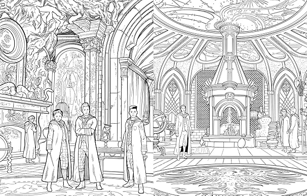 Hogwarts Legacy: The Official Coloring Book: Color Your Legacy (Harry Potter) Paperback