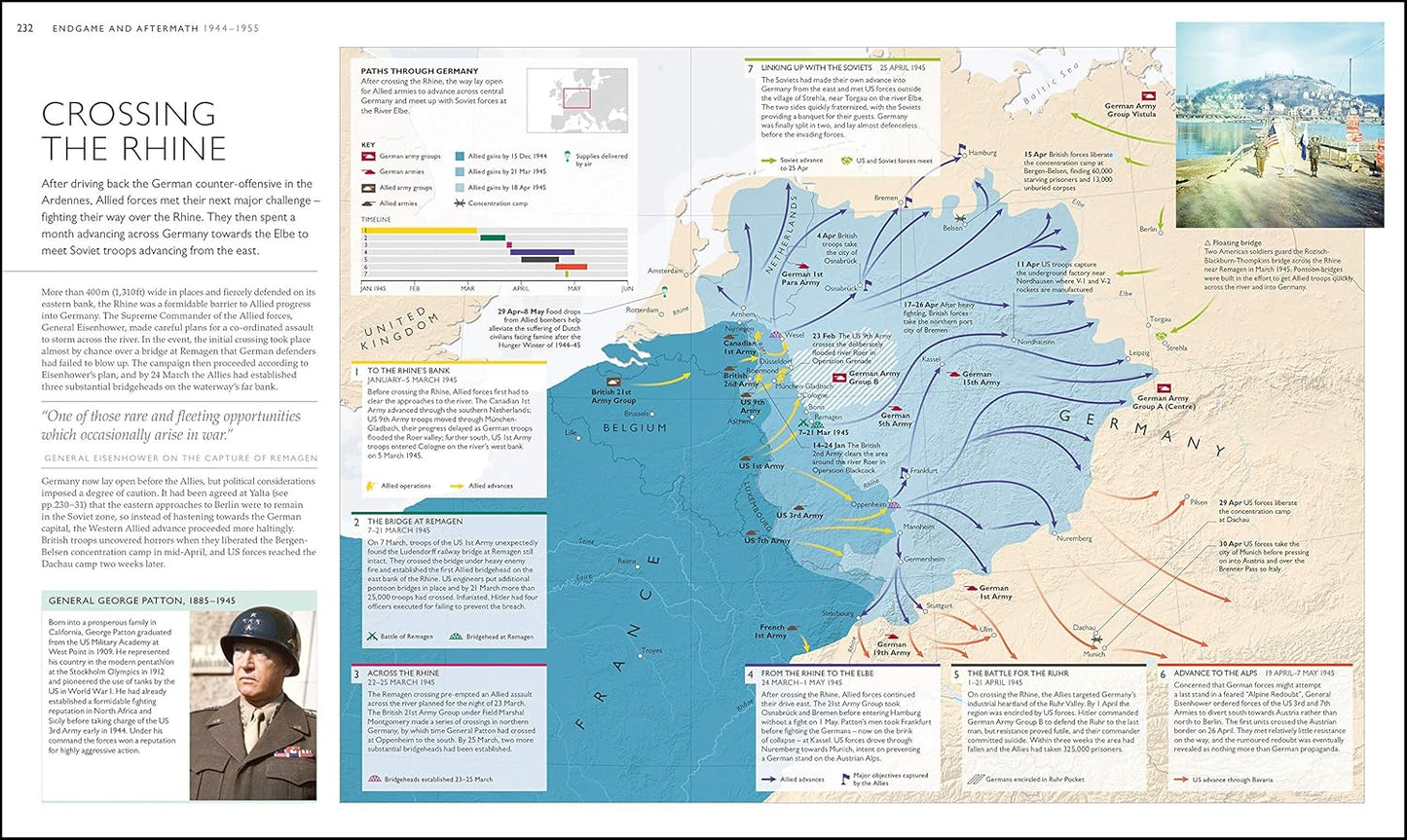 World War II Map by Map - DK History Map by Map (Hardback)