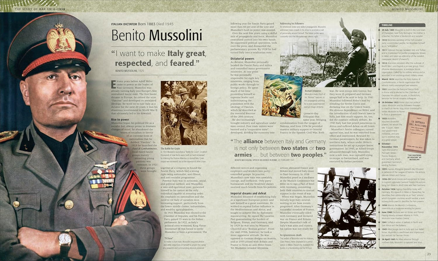 World War II The Definitive Visual Guide - DK Definitive Visual Histories (Hardback)