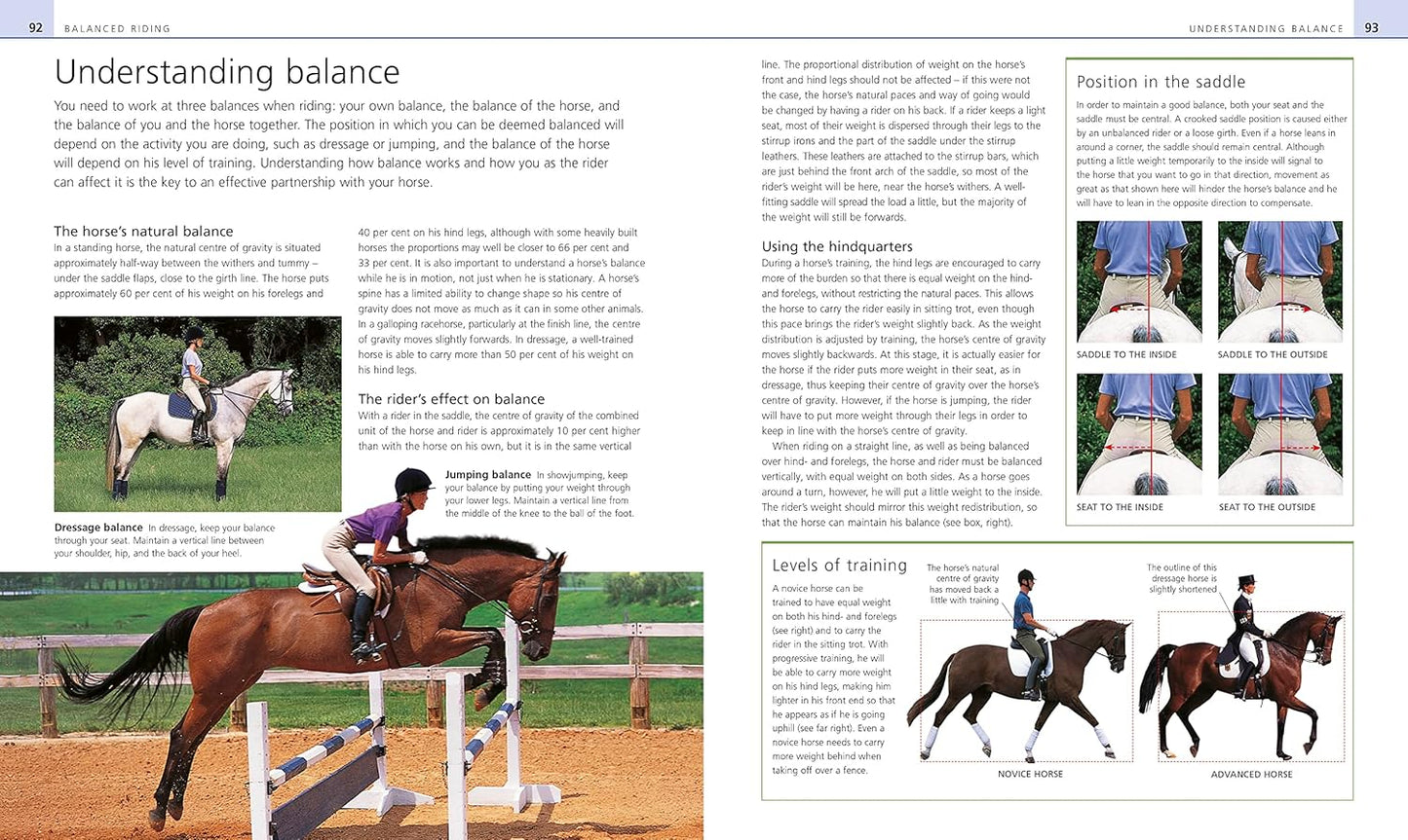 Complete Horse Riding Manual - DK Complete Manuals (Hardback)