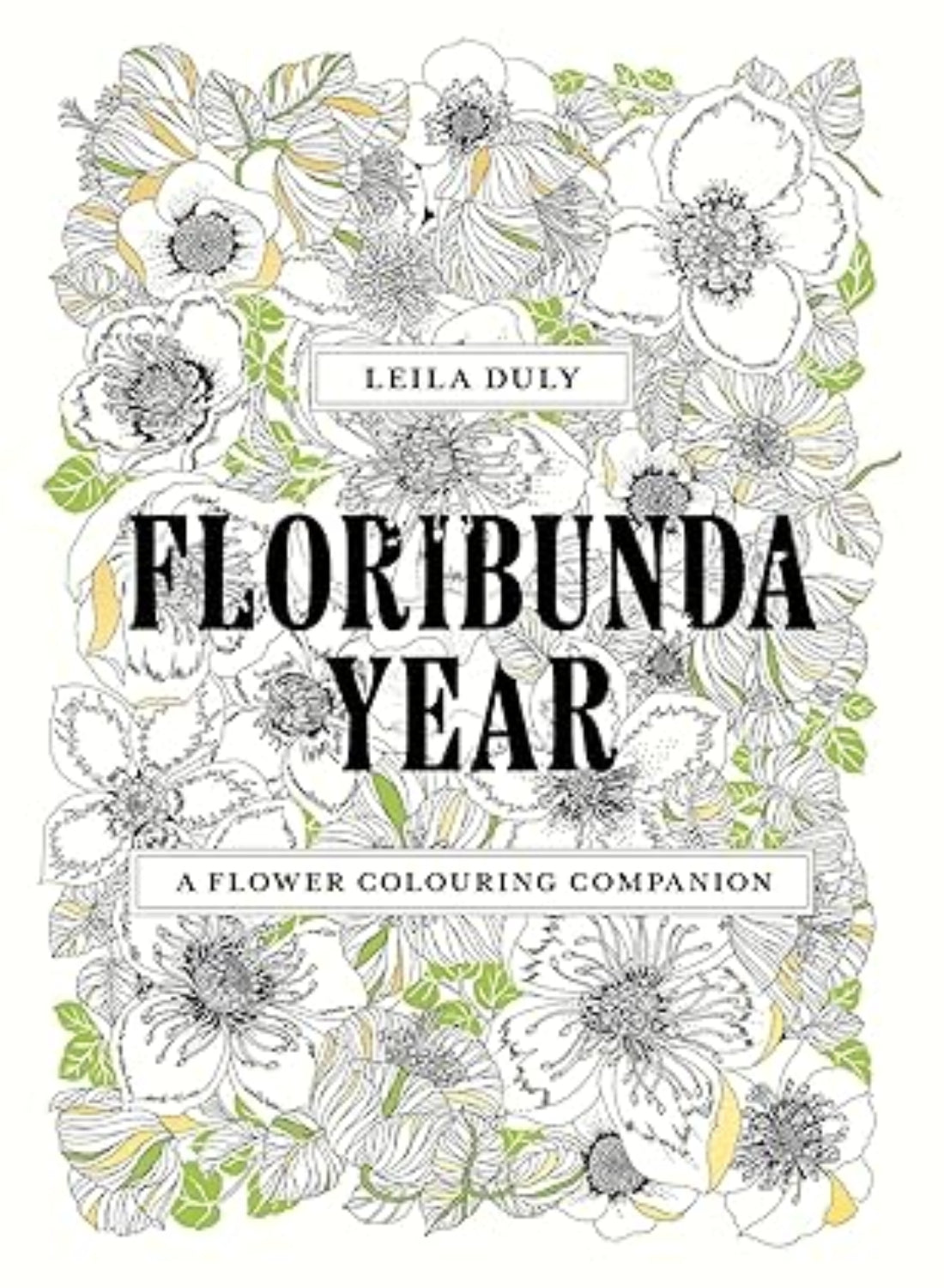 Floribunda Year: A Flower Colouring Companion (Paperback)