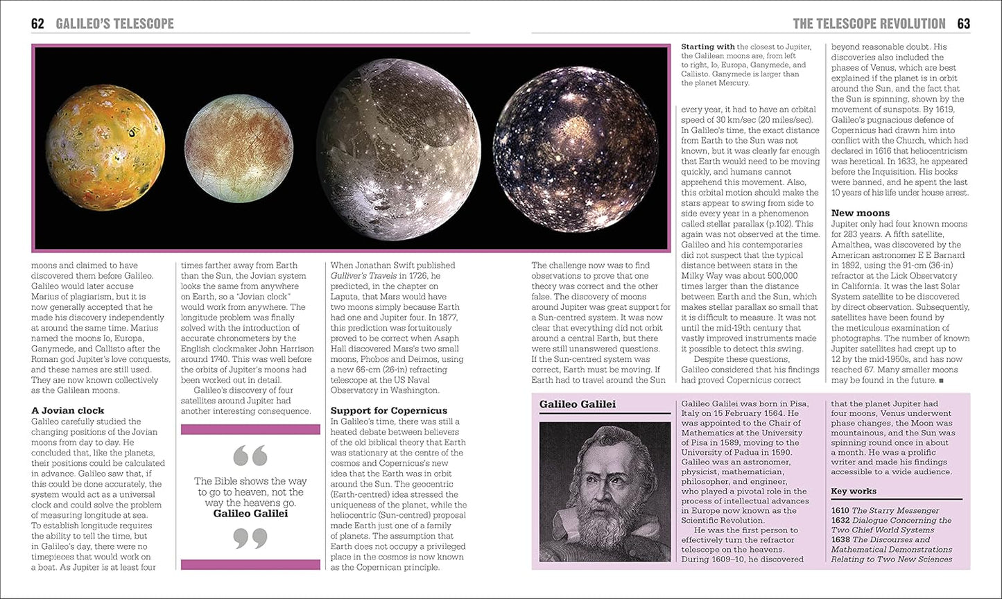 The Astronomy Book: Big Ideas Simply Explained - DK Big Ideas (Hardback)