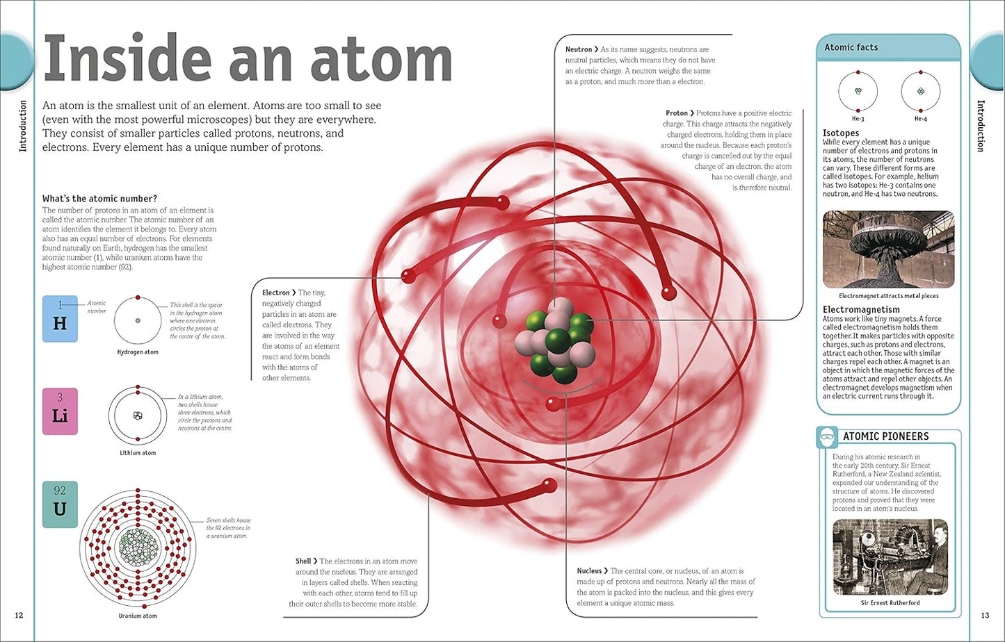 The Periodic Table Book: A Visual Encyclopedia of the Elements - DK Our World in Pictures (Hardback)