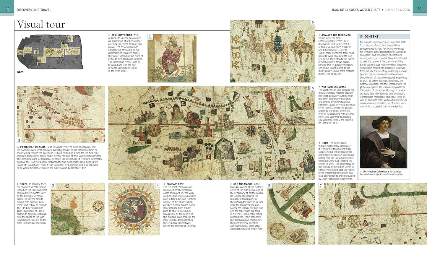 Great Maps: The World's Masterpieces Explored and Explained - DK History Changers (Hardback)
