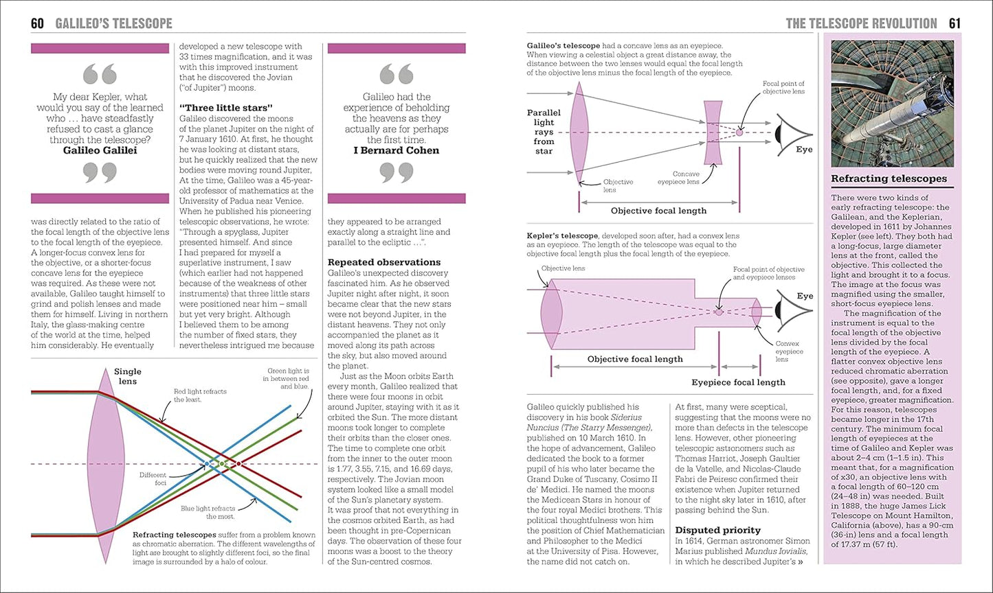 The Astronomy Book: Big Ideas Simply Explained - DK Big Ideas (Hardback)