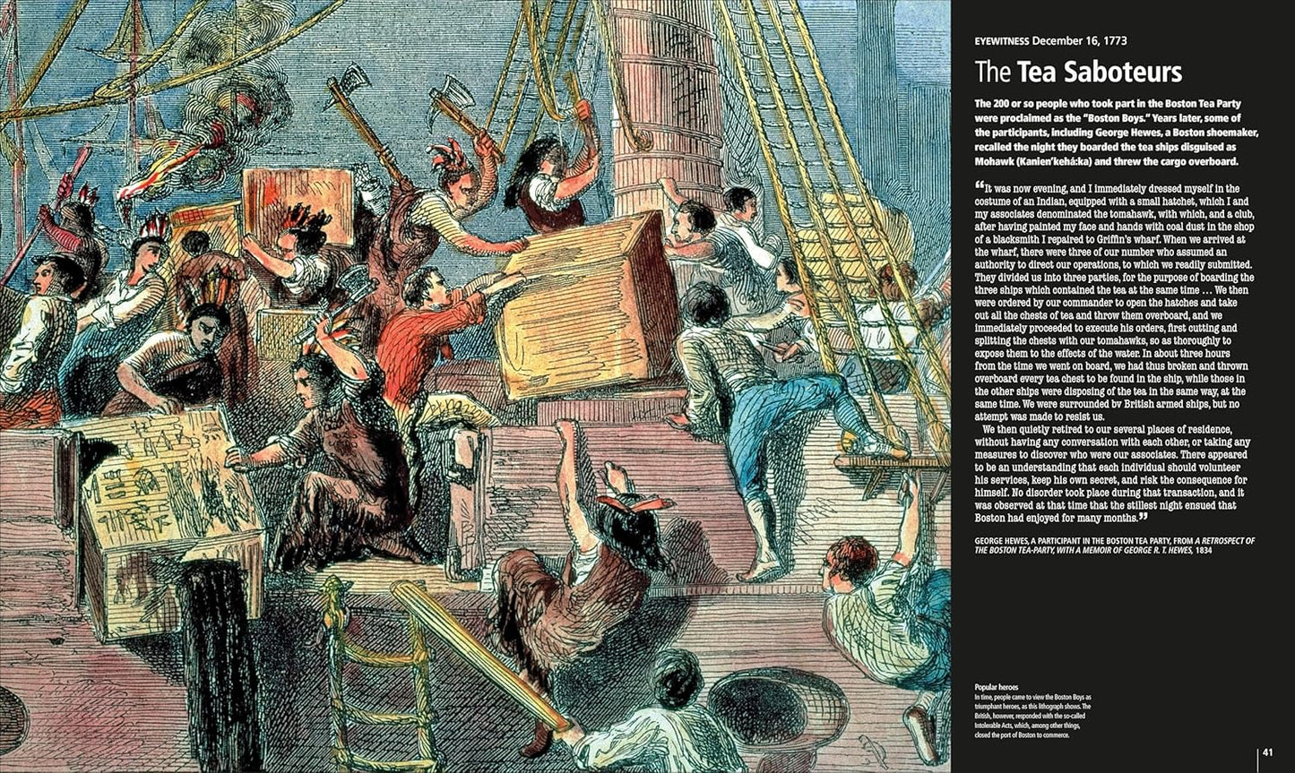 The American Revolution: A Visual History (Hardback)
