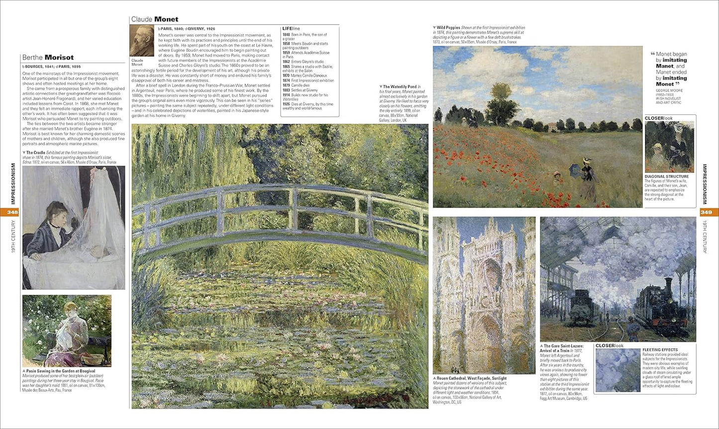Art: The Definitive Visual Guide - DK Definitive Cultural Histories (Hardback)