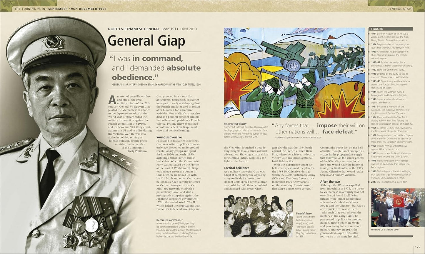 The Vietnam War: The Definitive Illustrated History - DK Definitive Visual Histories (Hardback)