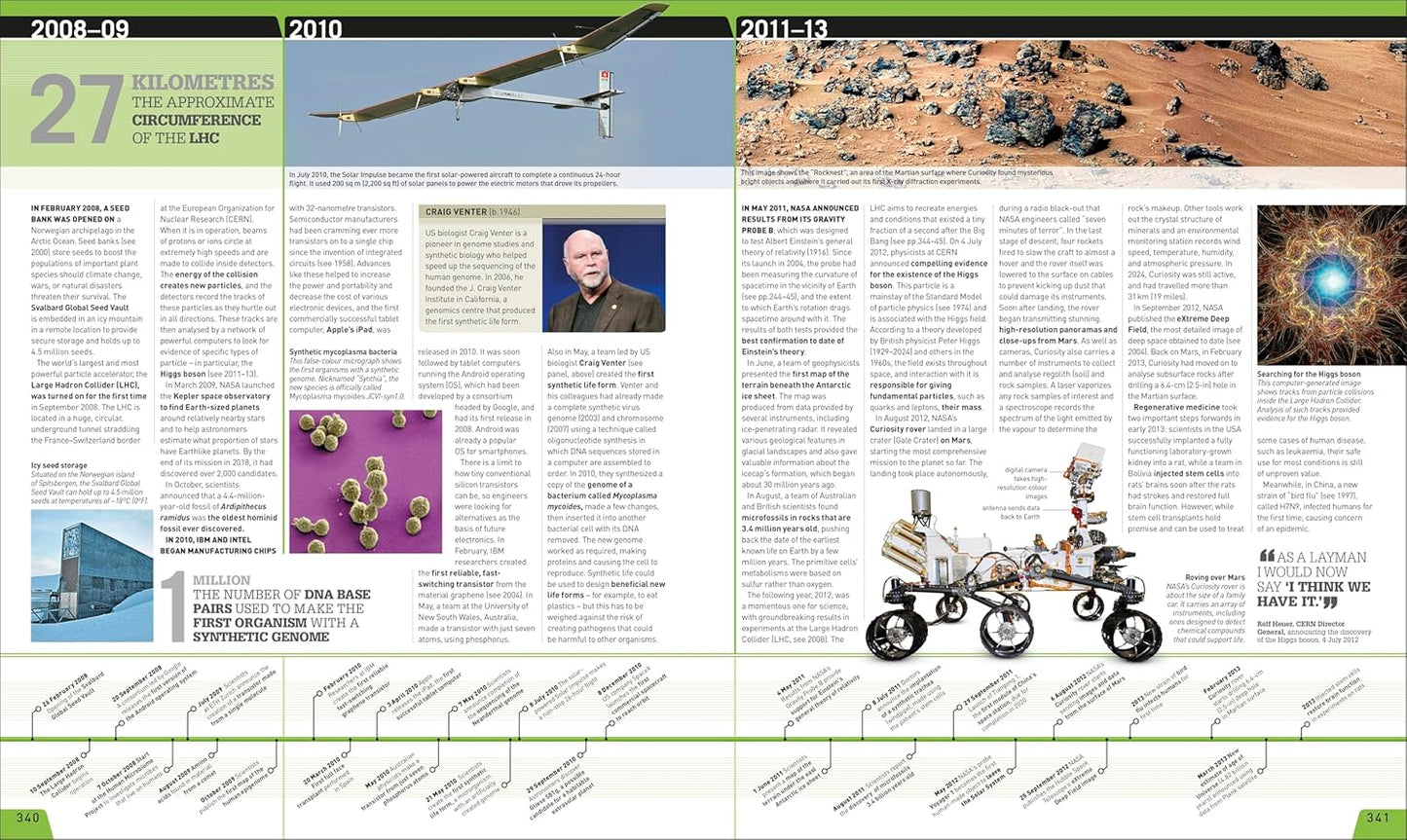 Science Year by Year: The Ultimate Visual Guide to the Discoveries that Changed the World - DK Definitive Visual Histories (Hardback)