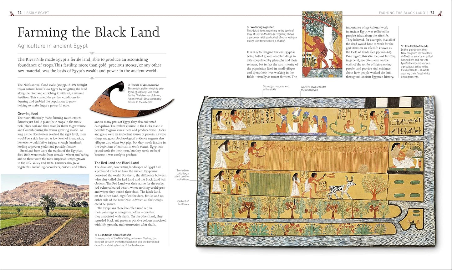 Ancient Egypt: The Definitive Visual History - DK Classic History (Hardback)