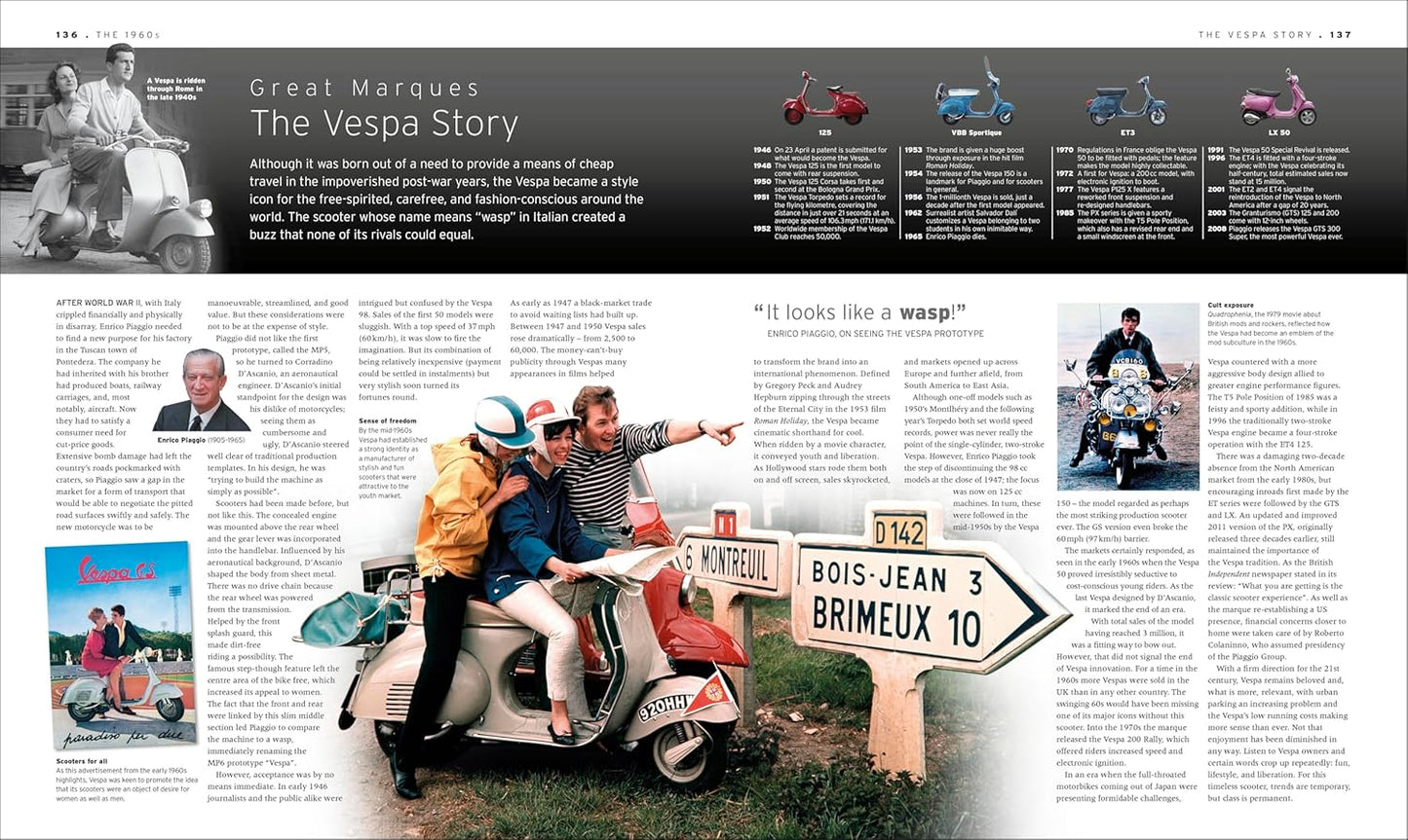The Motorbike Book: The Definitive Visual History - DK Definitive Transport Guides (Hardback)