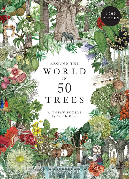 World Of 50 Trees 1000 Piece Jigsaw Puzzle (Jigsaw)