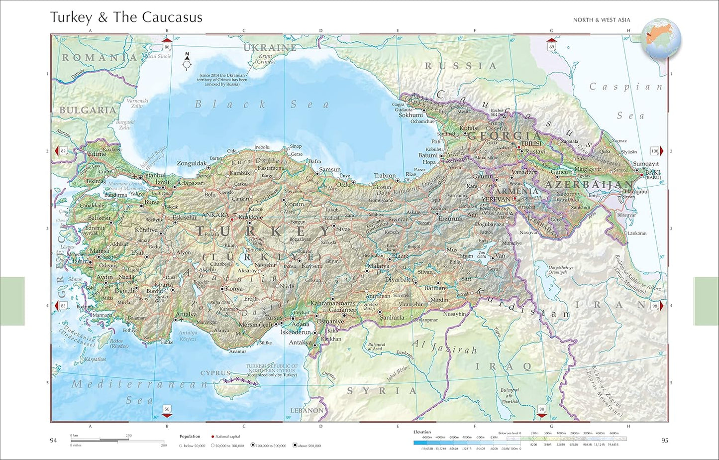 Compact World Atlas: The Must-Have Companion to Our Planet - DK Reference Atlases (Paperback)