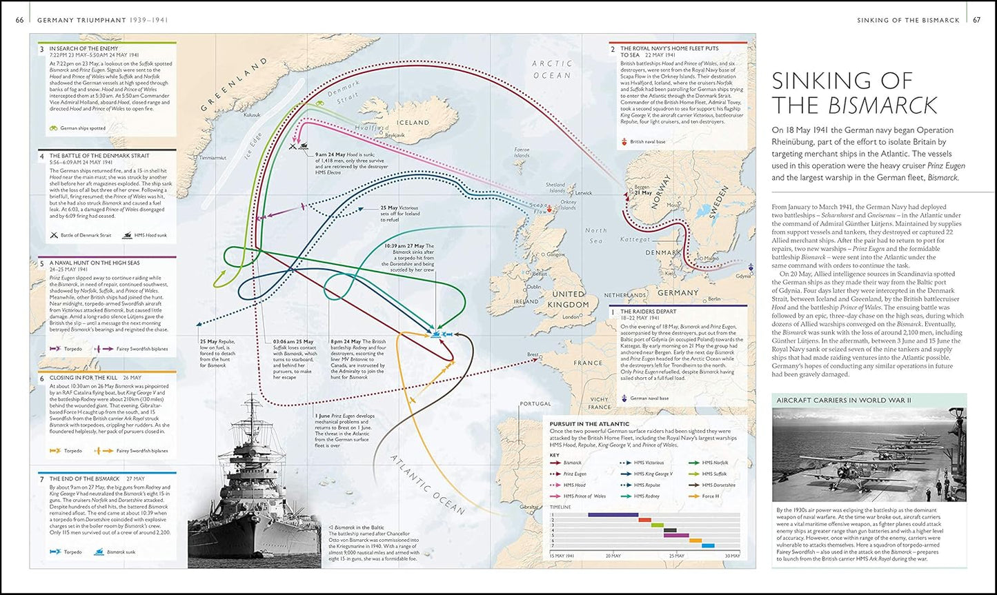 World War II Map by Map - DK History Map by Map (Hardback)