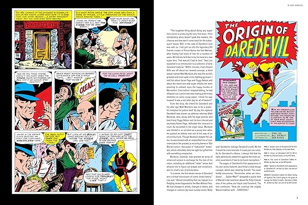 Marvel: The Art of Daredevil: The Illustrated History (Hardcover)