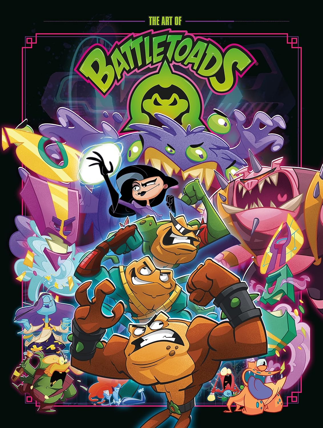 The Art of Battletoads (Hardback)