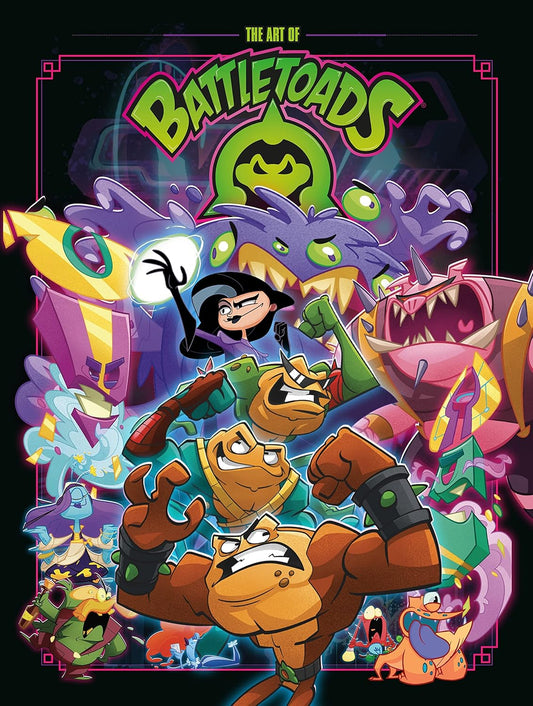 The Art of Battletoads (Hardback)