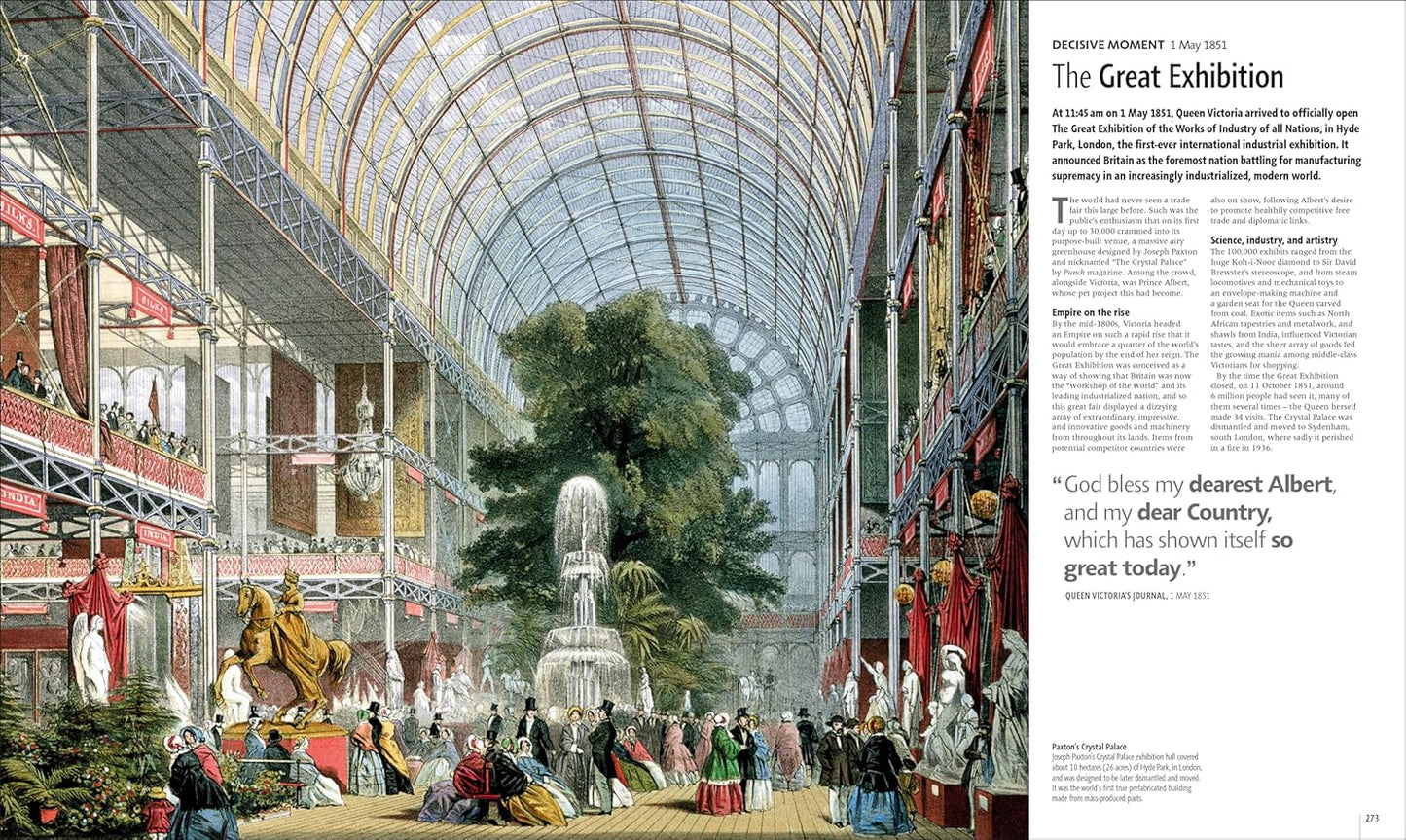 History of Britain and Ireland: The Definitive Visual Guide - DK Definitive Visual Histories (Hardback)