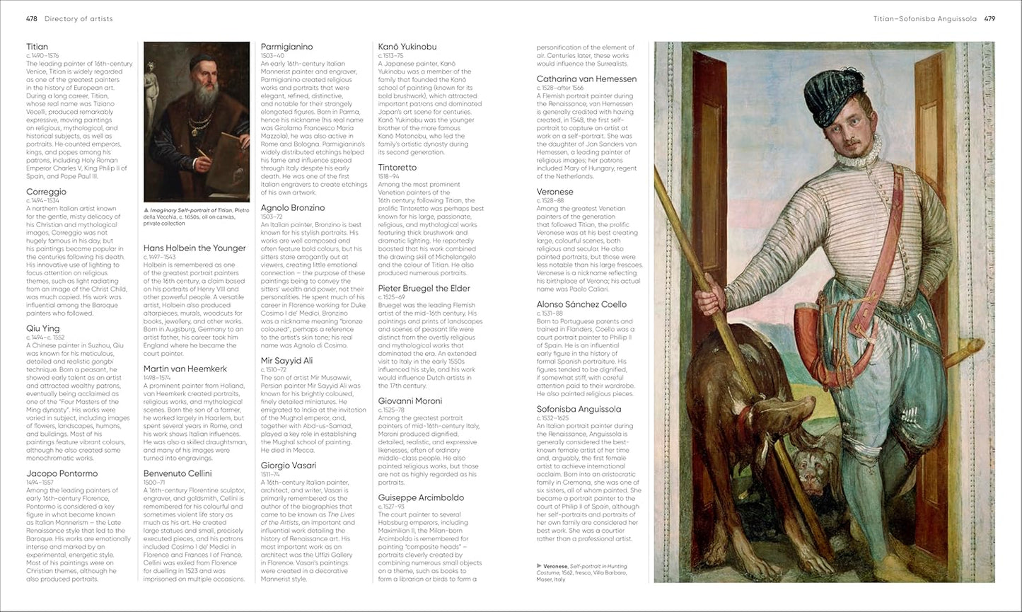 Art, Annotated: Your Expert Guide to 500 of the World's Greatest Works of Art - DK Annotated (Hardback)