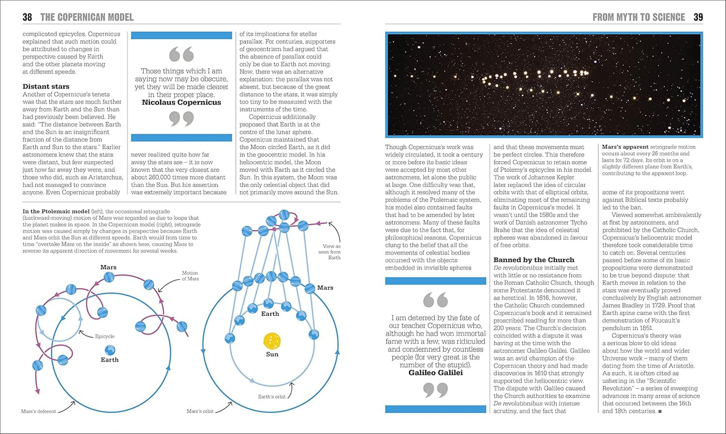 The Astronomy Book: Big Ideas Simply Explained - DK Big Ideas (Hardback)