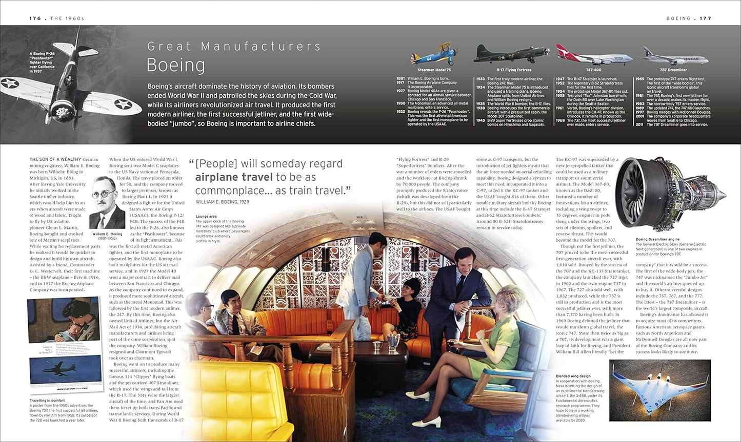 The Aircraft Book: The Definitive Visual History - DK Definitive Transport Guides (Hardback)