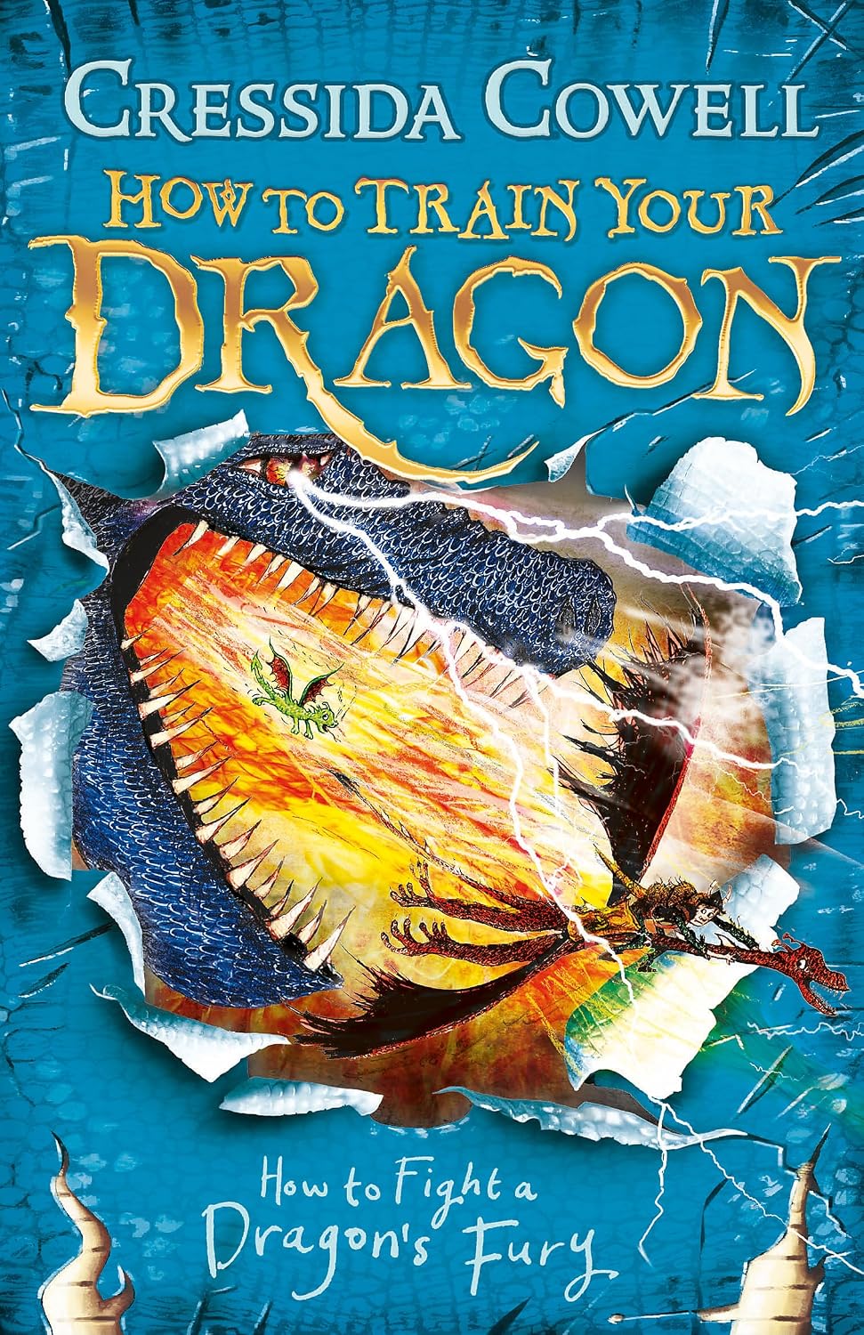 How to Fight a Dragon’s Fury By Cressida Cowell - How to Train Your Dragon #12