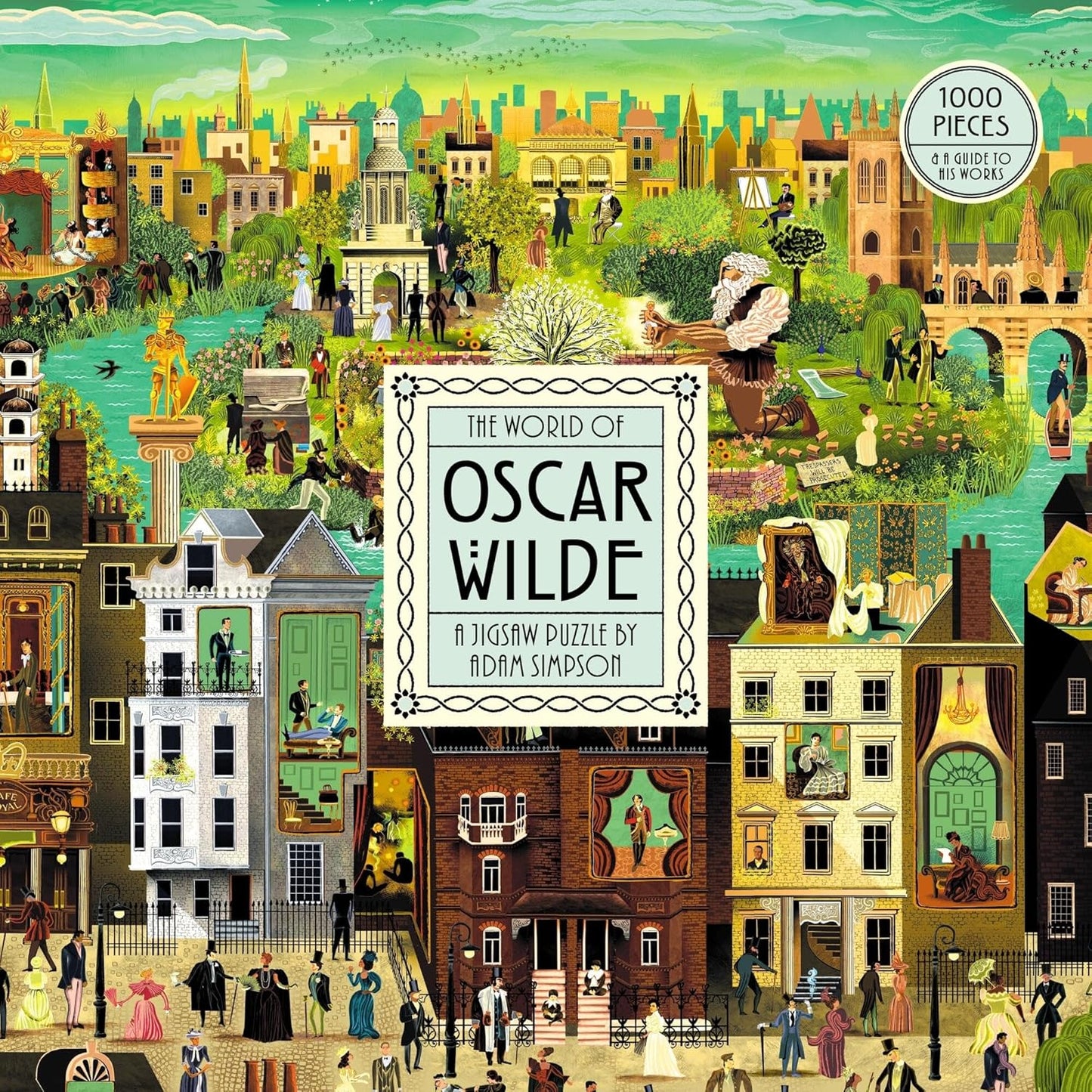 The World Of Oscar Wilde 1000 Piece Jigsaw Puzzle (Jigsaw)