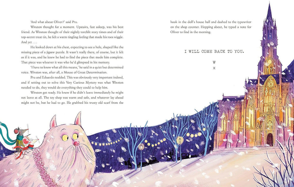 How Winston Came Home for Christmas: A Christmas Story in Twenty-Four-and-a-Half Chapters By Alex T. Smith - Winston #2  (Hardback)