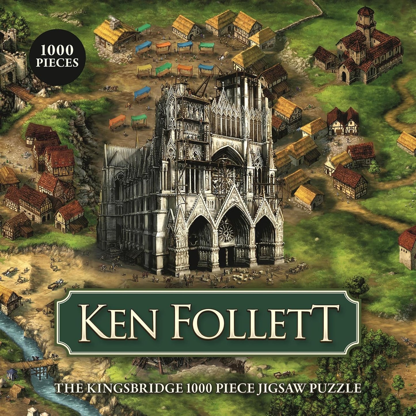 The Kingsbridge 1000-piece Jigsaw Puzzle: The Official Jigsaw Puzzle from the No.1 International