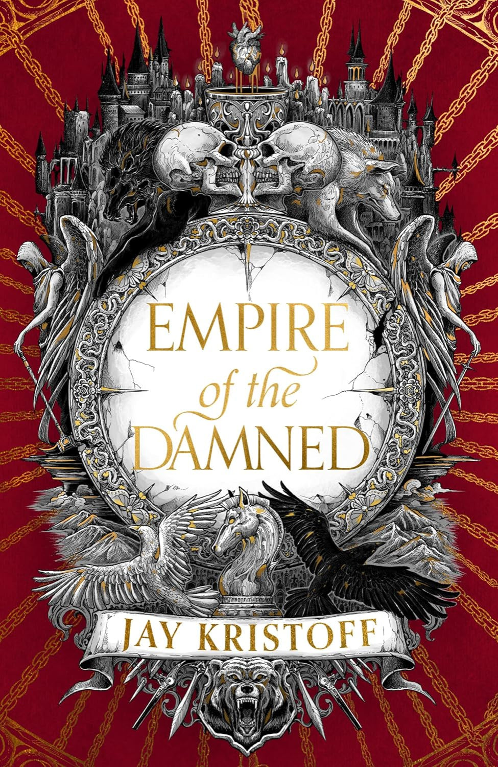 Empire of the Damned By Jay Kristoff - Empire of the Vampire #2 (Hardback)