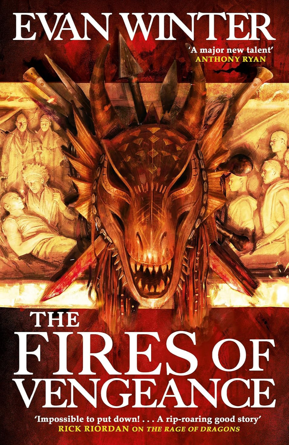 The Fires of Vengeance By Evan Winter - The Burning #2