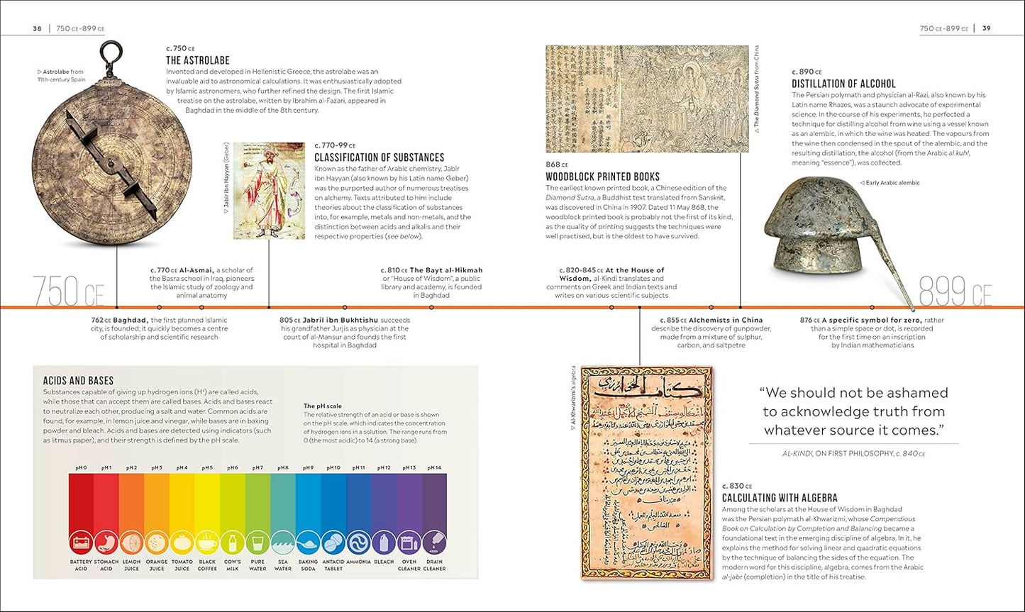 Timelines of Science - DK Timelines (Hardback)