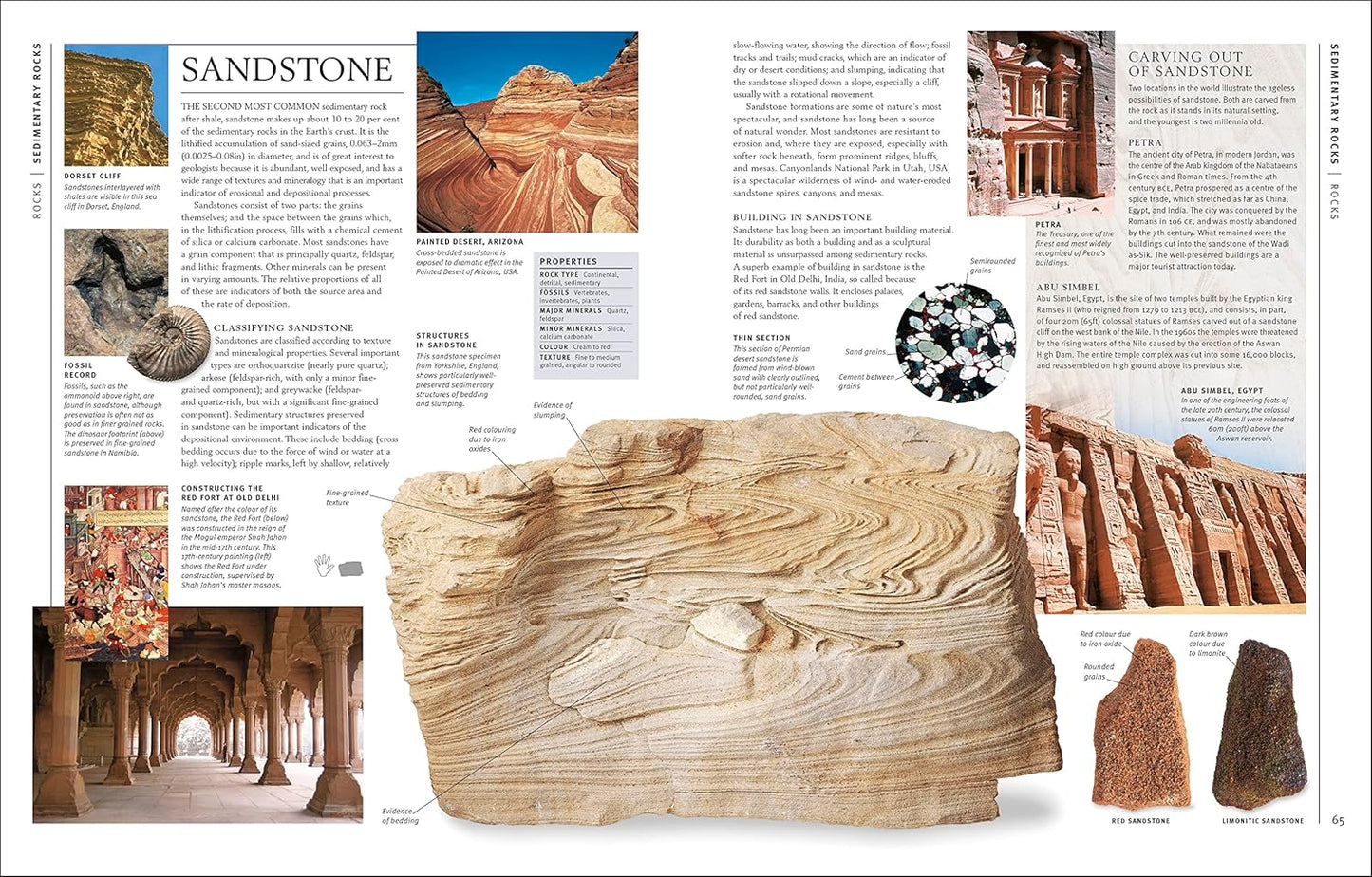 Rocks & Minerals: The Definitive Visual Guide (Paperback)