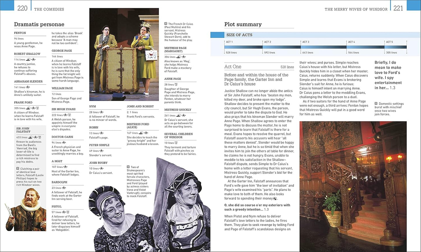 Shakespeare His Life and Works - DK Ultimate Guides (Hardback)