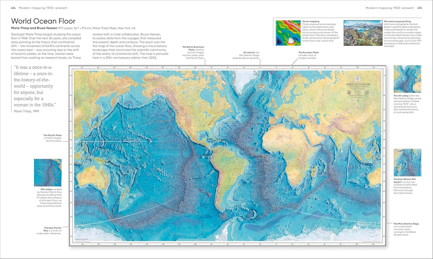 Maps, Annotated: The World's 300 Greatest Maps Explained - DK Annotated (Hardback)