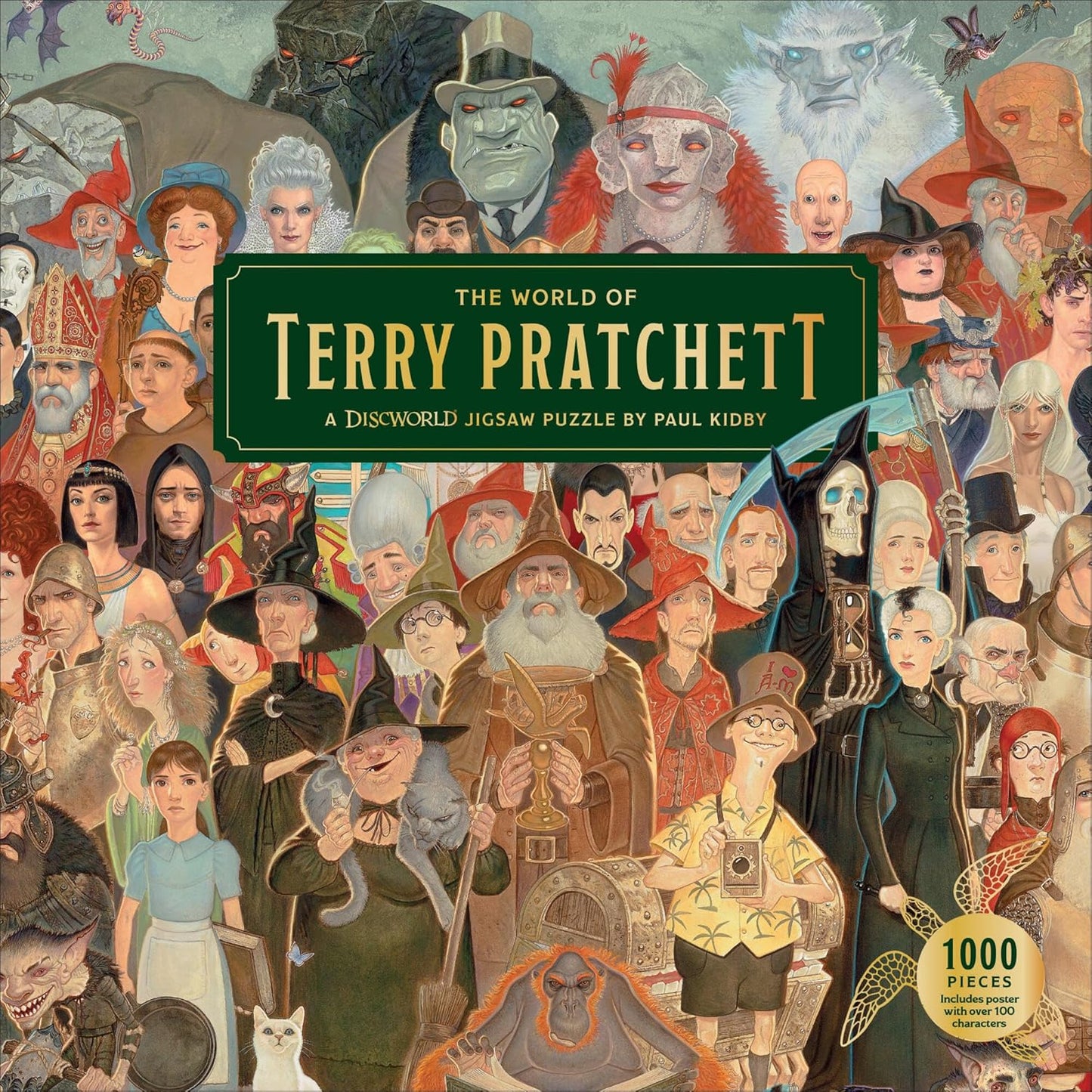 The World Of Terry Pratchett 1000 Piece Jigsaw Puzzle (Jigsaw)