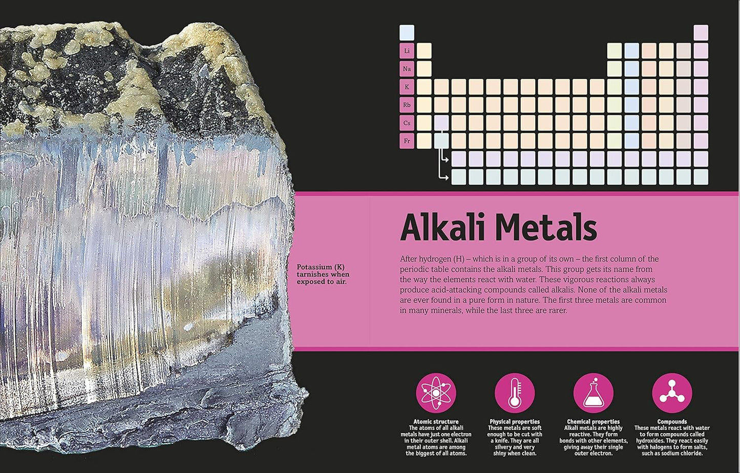 The Periodic Table Book: A Visual Encyclopedia of the Elements - DK Our World in Pictures (Hardback)